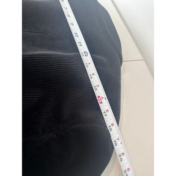 Polo Ralph Lauren Cordaroy  Black Sport Coat with Leather Elbow Patches Size 42L - Picture 5 of 7